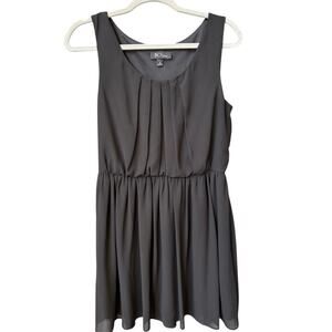 BCX Black Sleeveless Mini Dress Size XL